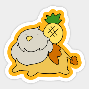 Pineapple Griffin Sticker